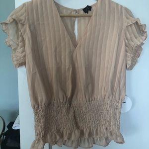 Feminine blouse top